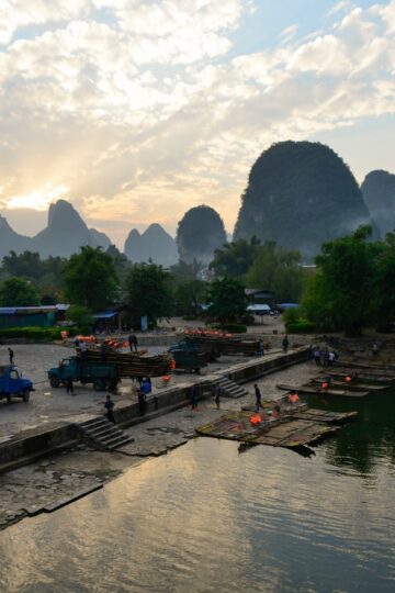 Guilin-karst-mountains